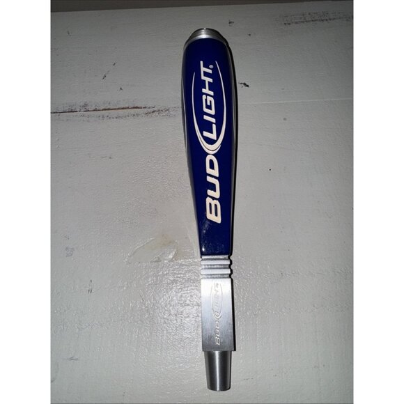 Bud Light Aluminum Logo 12" Beer Tap Handle Mancave Collectible - Picture 3 of 13